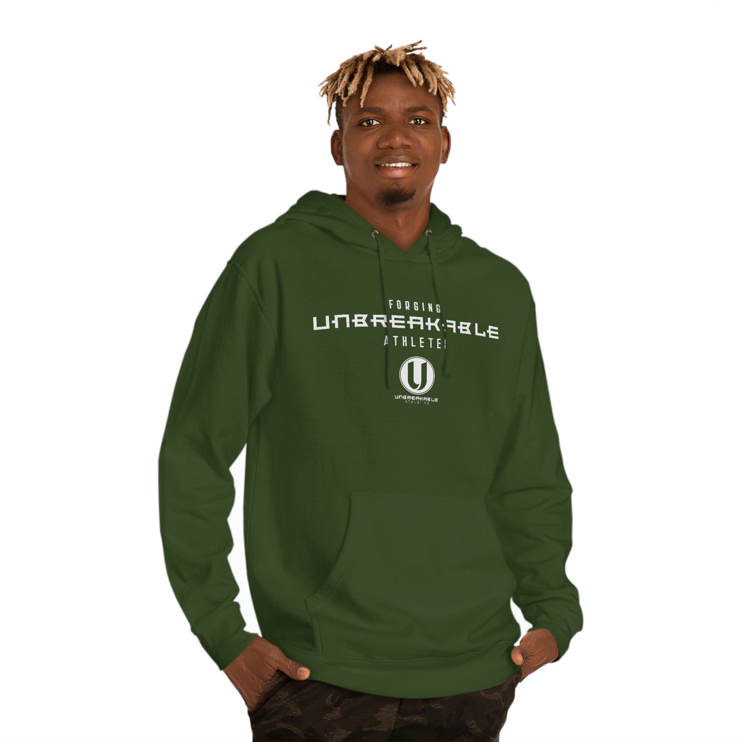 Unisex Hooded Sweatshirt - Forging Unbreakable Athletes