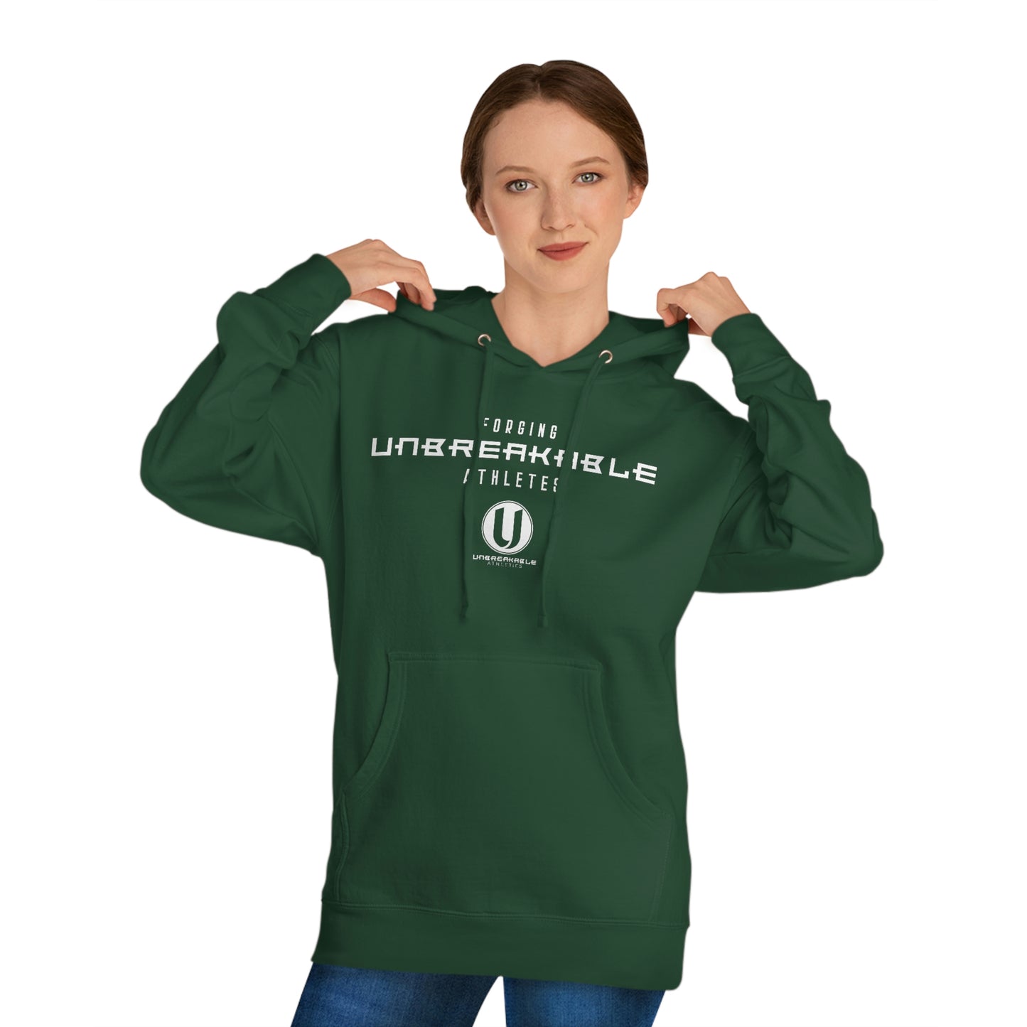 Unisex Hooded Sweatshirt - Forging Unbreakable Athletes