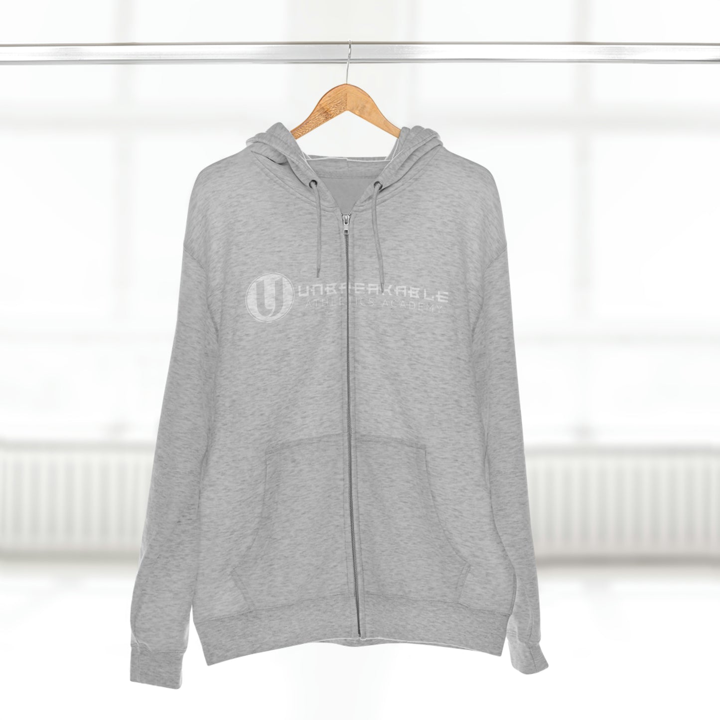 Unisex Premium Full Zip Hoodie - Unbreakable