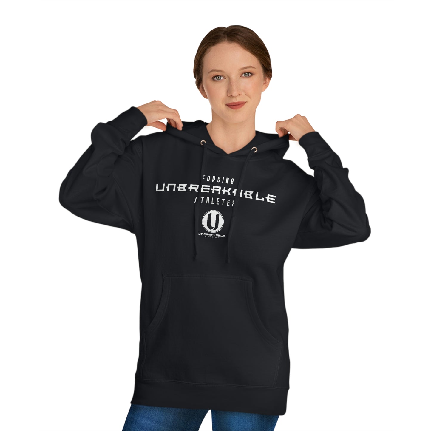 Unisex Hooded Sweatshirt - Forging Unbreakable Athletes
