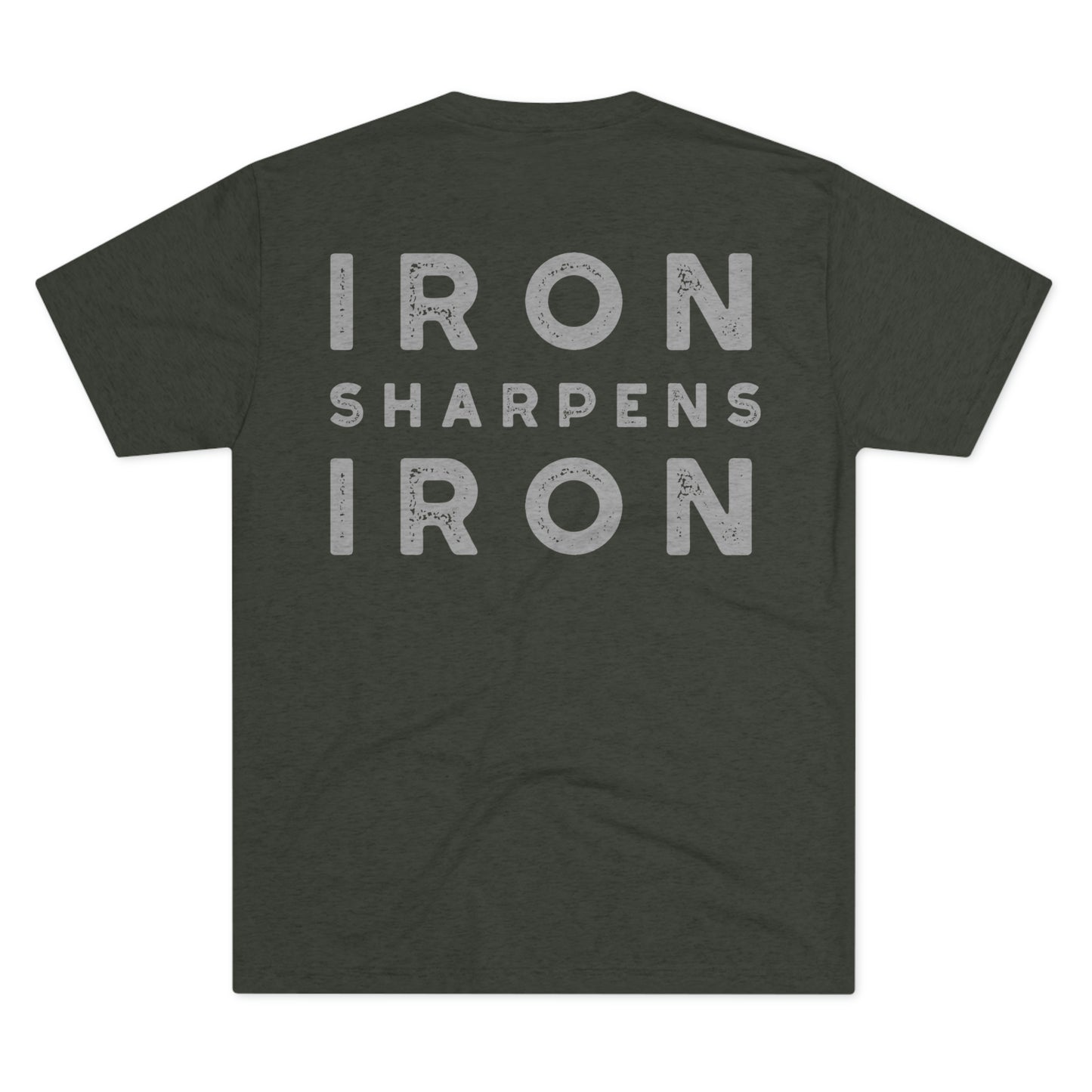 Unisex Tri-Blend Tee - Iron Sharpens Iron