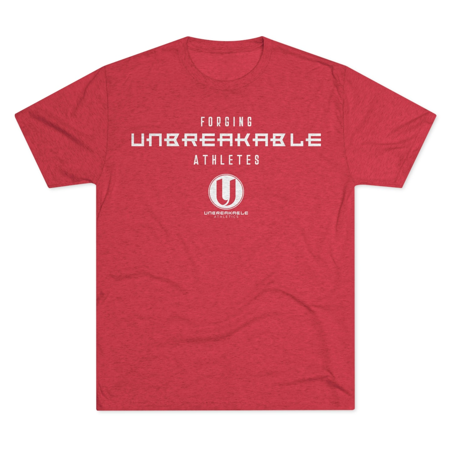 Unisex Tri-Blend Tee - Forging Unbreakable Athletes