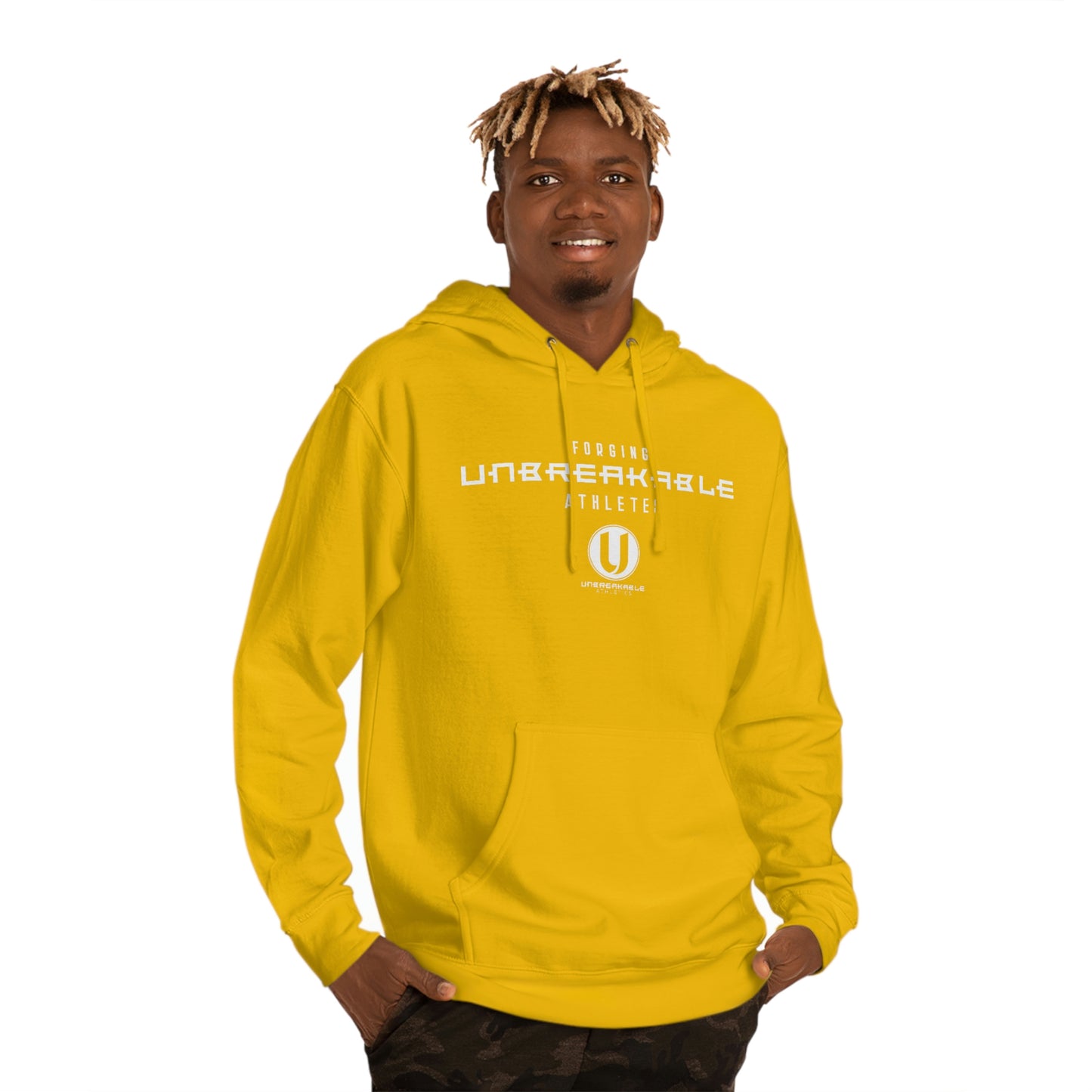 Unisex Hooded Sweatshirt - Forging Unbreakable Athletes