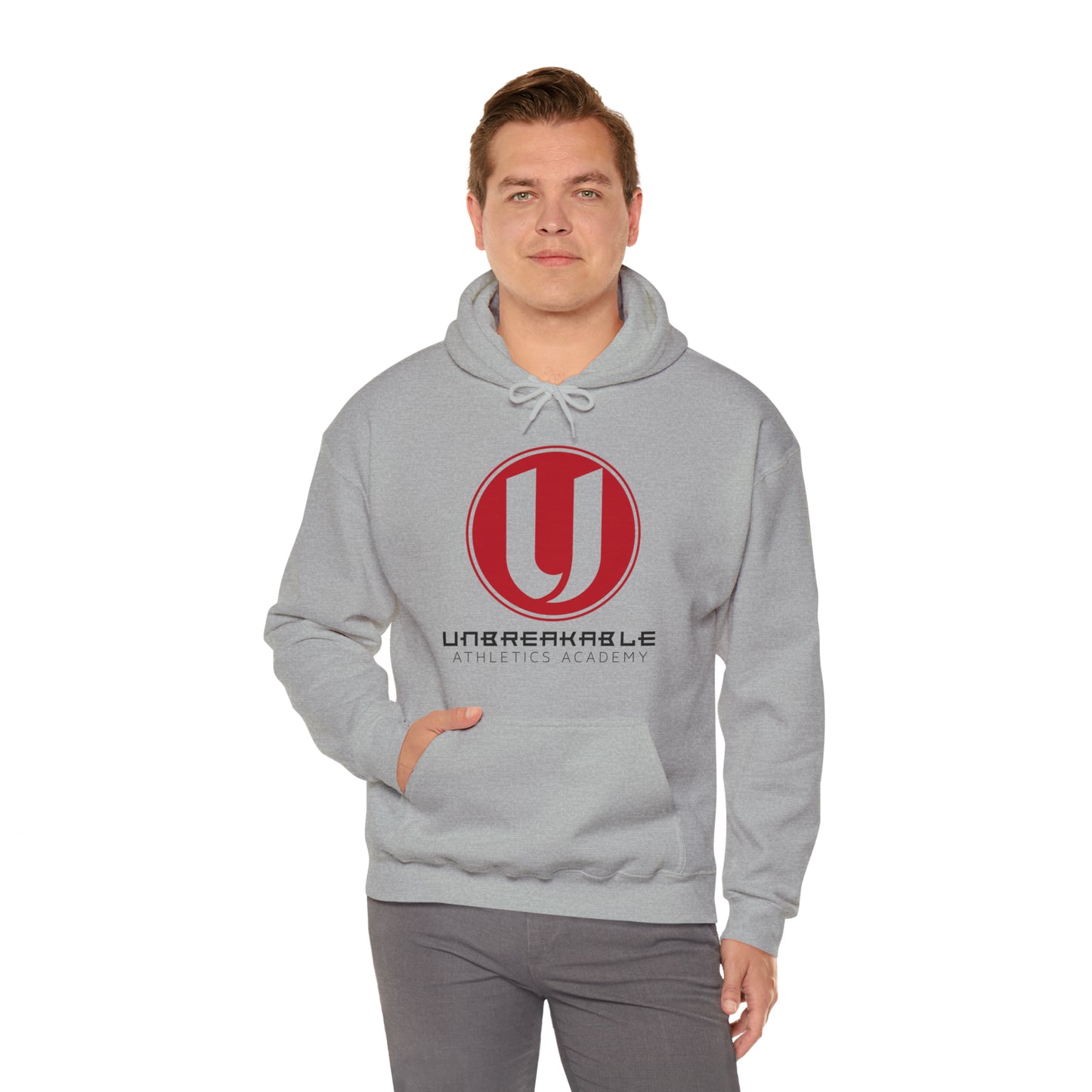 Unbreakable Logo - Unisex Heavy Blend™ Hooded Sweatshirt Light Colors