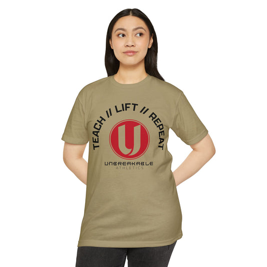 Unbreakable Coaches Shirt - Teach Lift Repeat