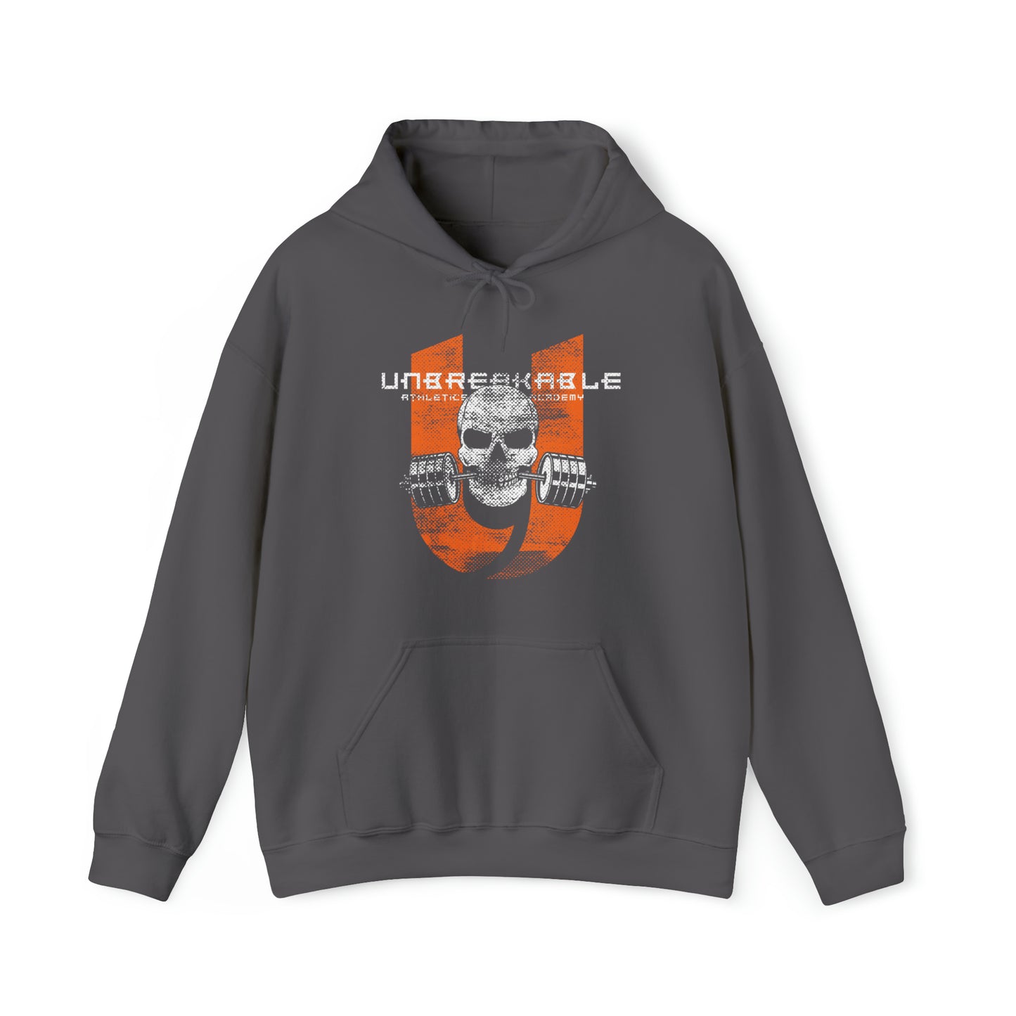 Unbreakable Skull and Barbell Heavy Blend™ Hooded Sweatshirt