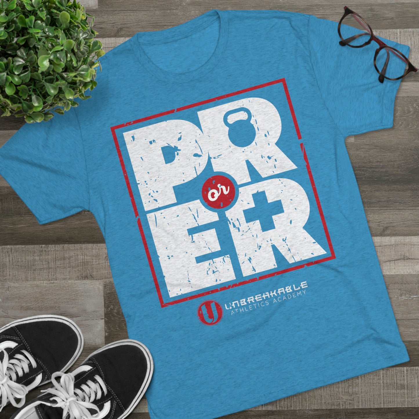 PR or ER - Unisex Tri-Blend Crew Tee