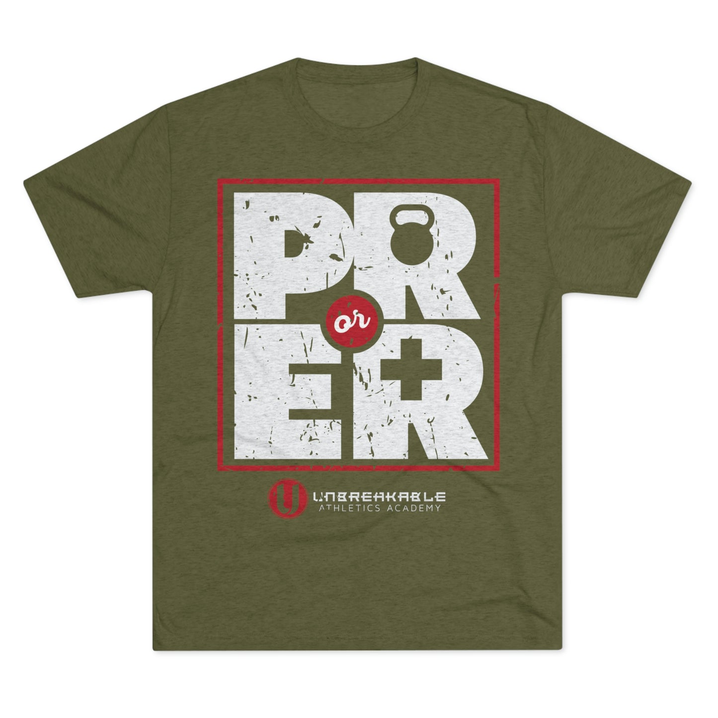 PR or ER - Unisex Tri-Blend Crew Tee