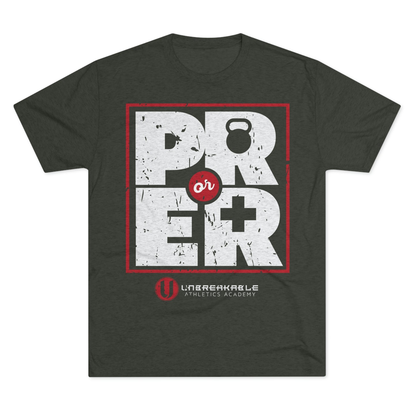 PR or ER - Unisex Tri-Blend Crew Tee