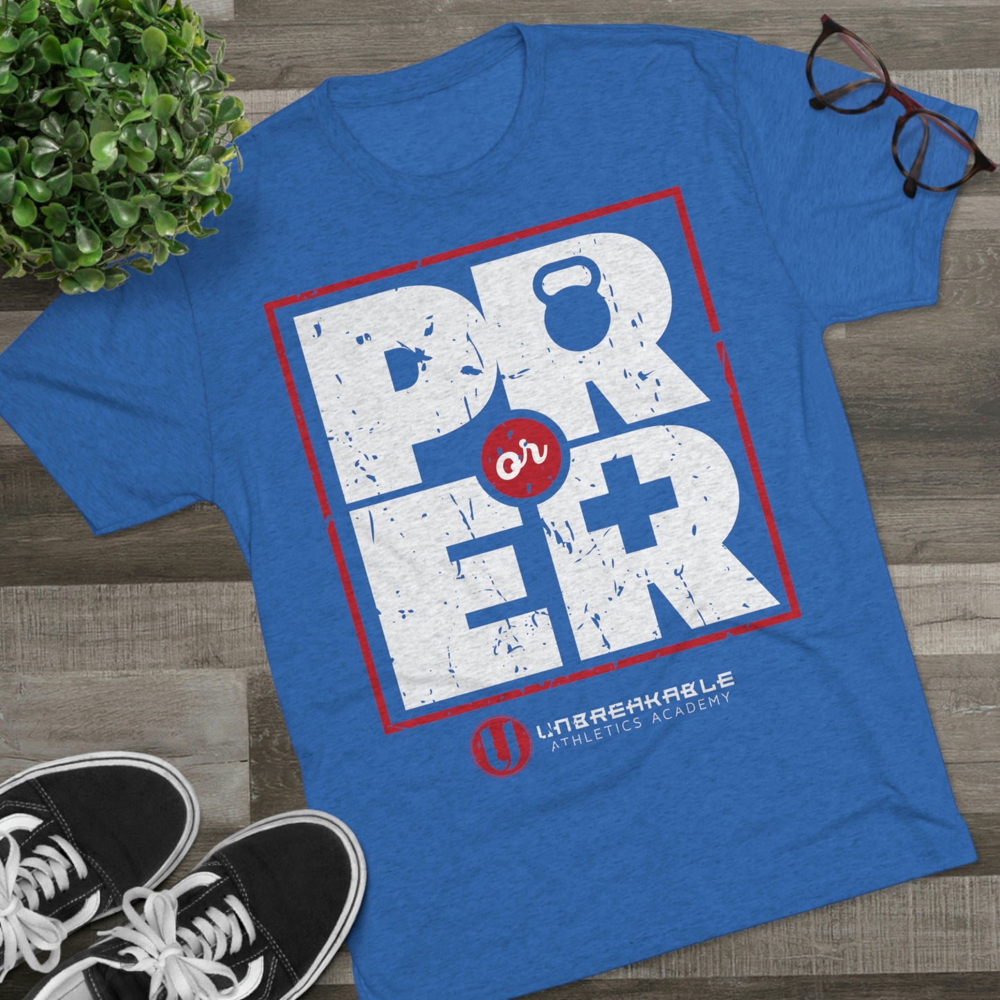 PR or ER - Unisex Tri-Blend Crew Tee