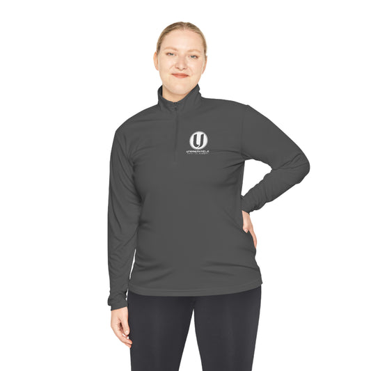 Unisex Quarter-Zip Pullover - Unbreakable Athletics Logo