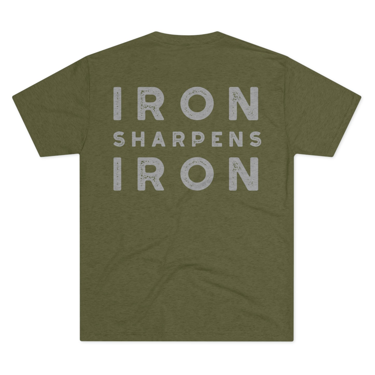 Unisex Tri-Blend Tee - Iron Sharpens Iron