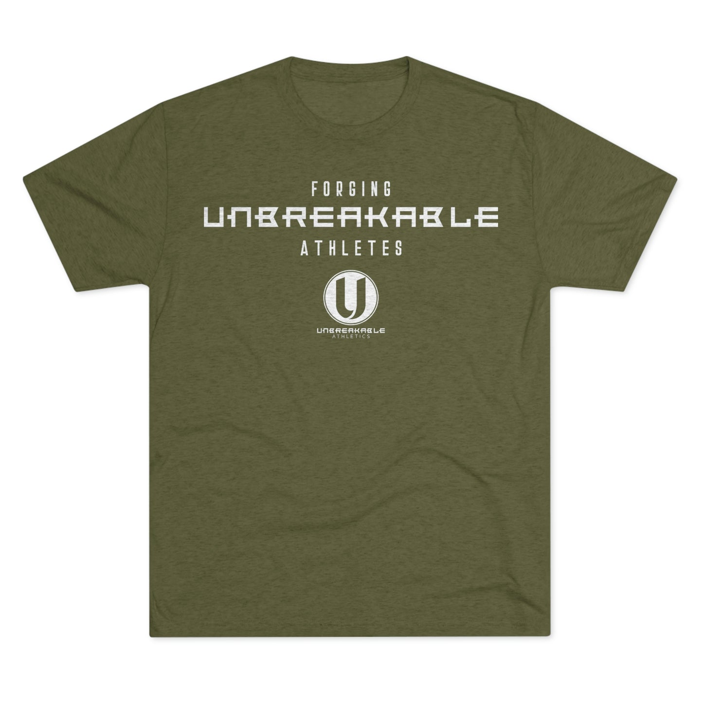 Unisex Tri-Blend Tee - Forging Unbreakable Athletes