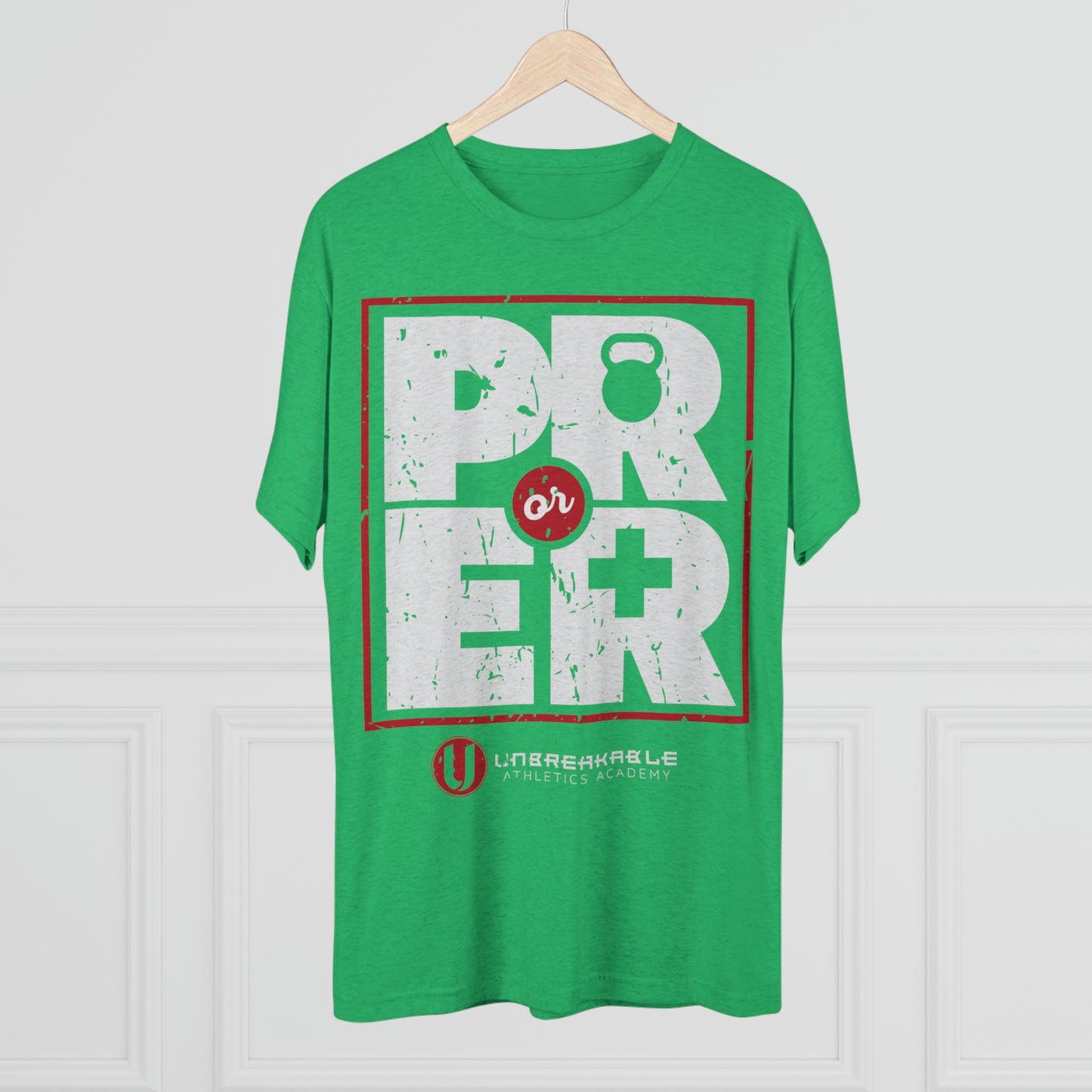 PR or ER - Unisex Tri-Blend Crew Tee