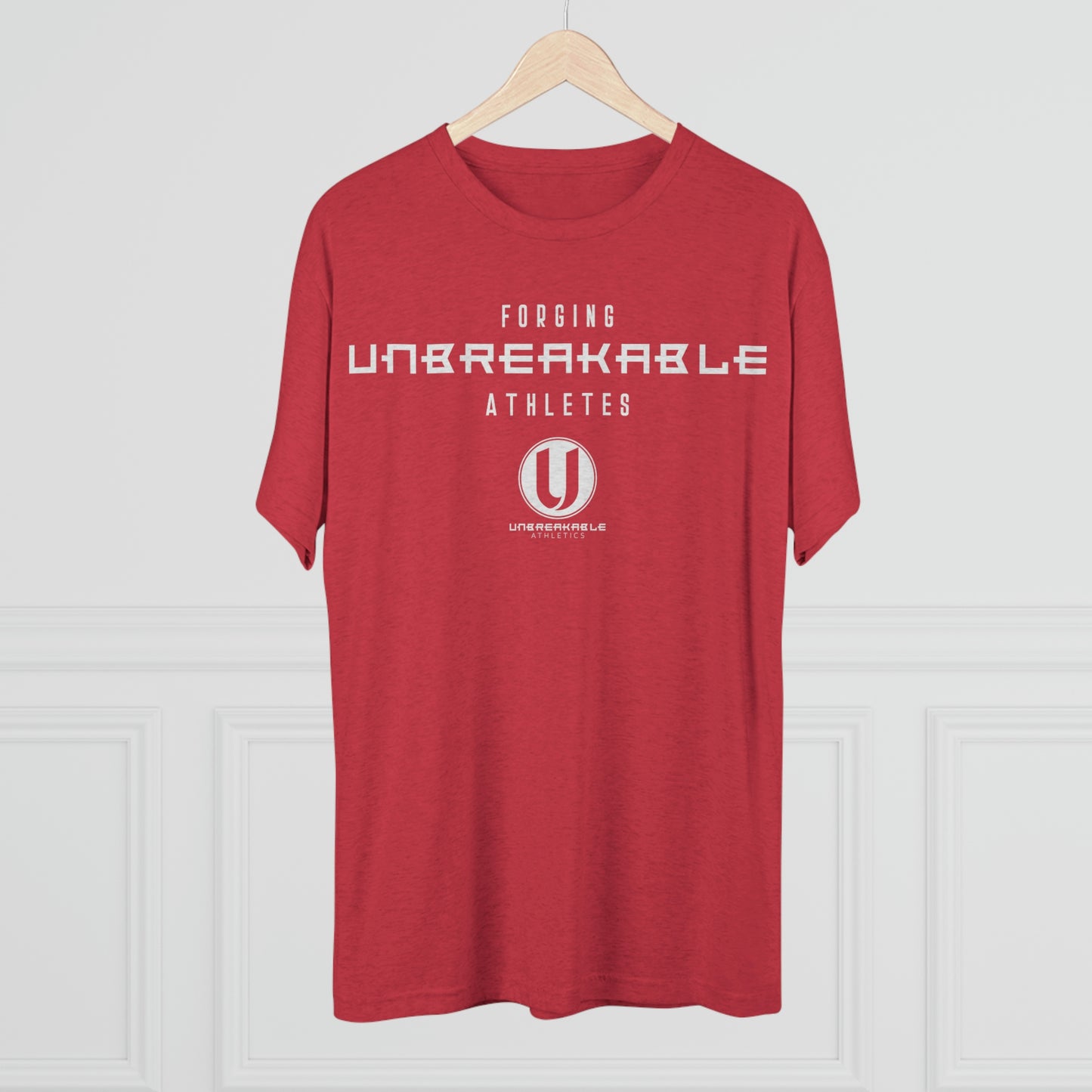 Unisex Tri-Blend Tee - Forging Unbreakable Athletes