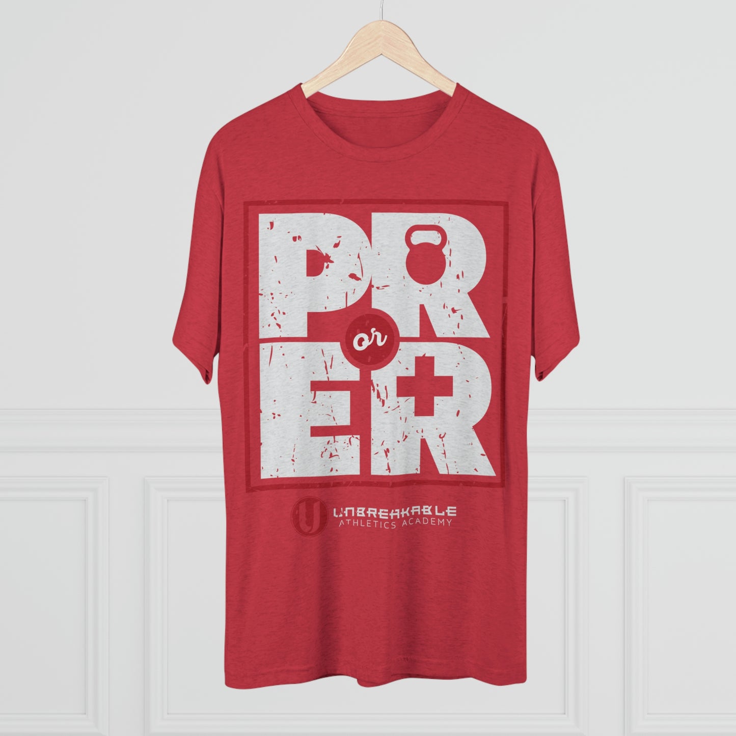 PR or ER - Unisex Tri-Blend Crew Tee